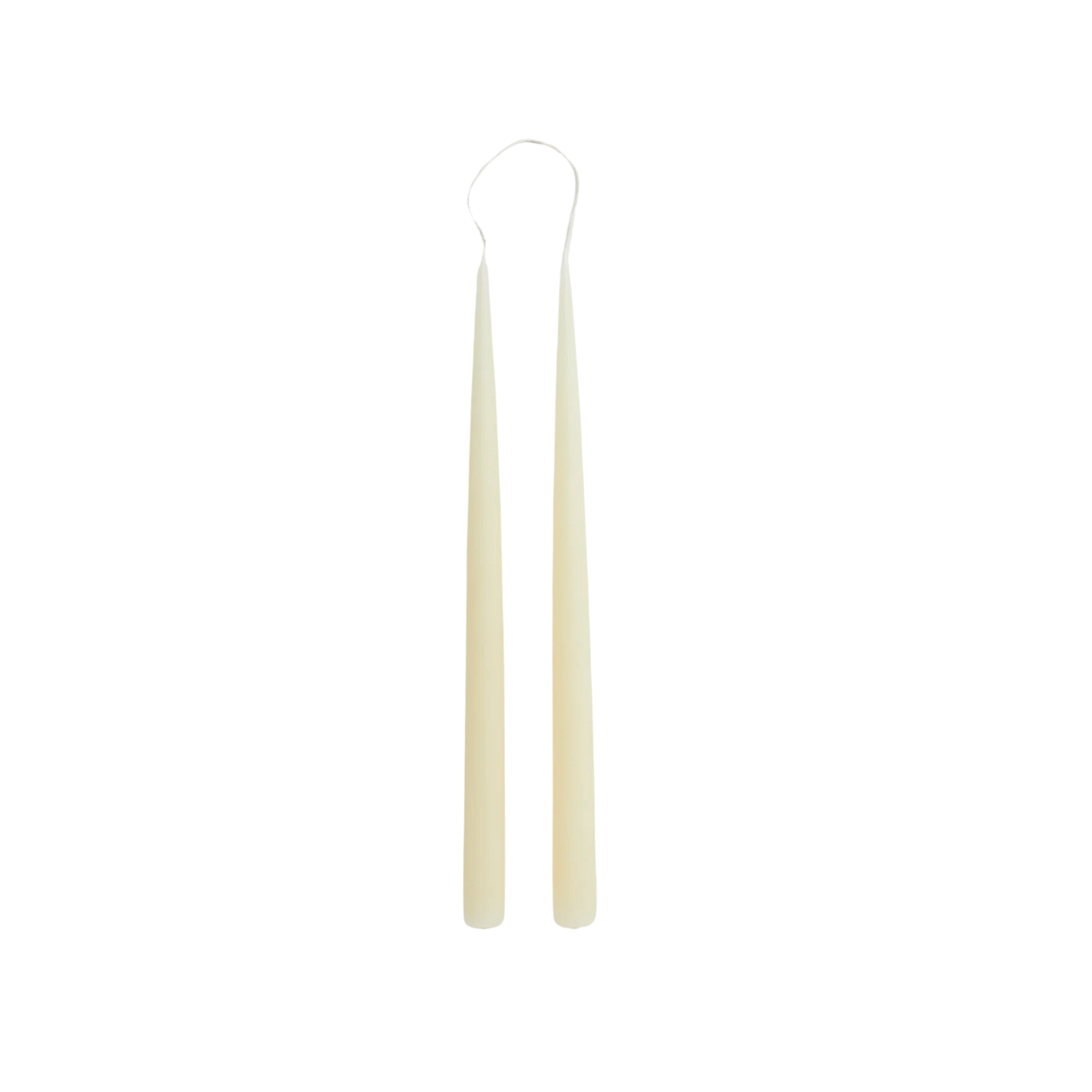 Hand Dipped Taper Candle - 13" - Ivory